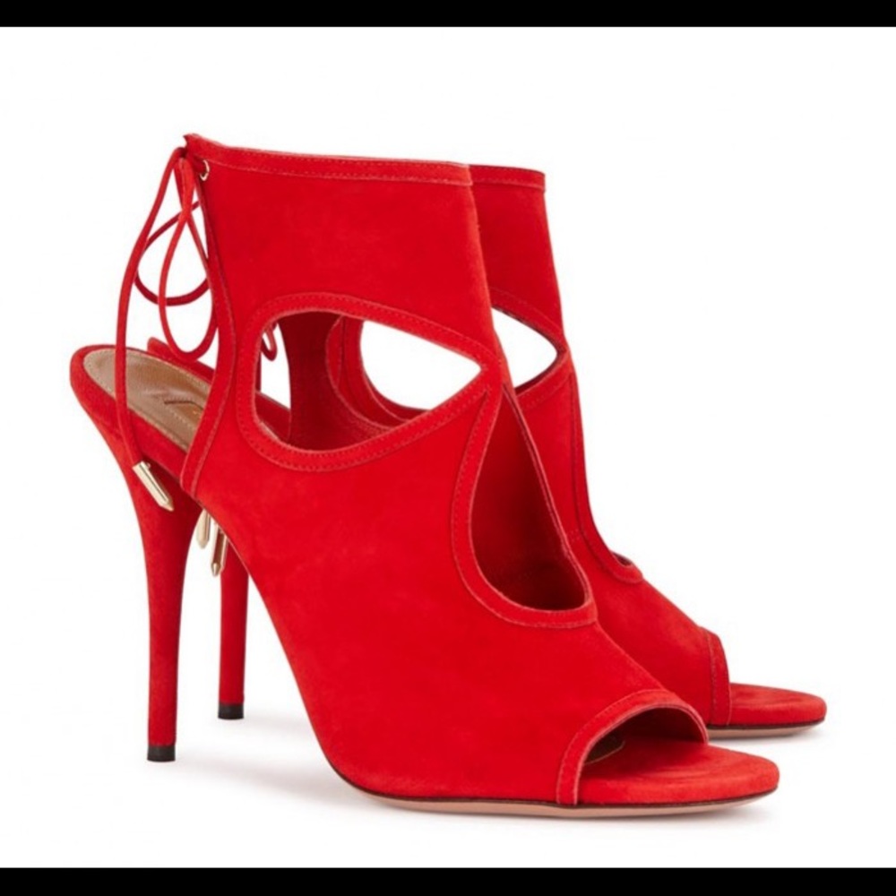 Aquazzura Sexy Thing Peep Toe Heels